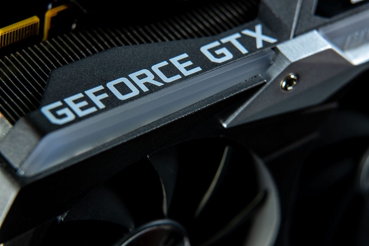 Karta graficzna Nvidia GeForce GTX z bliska
